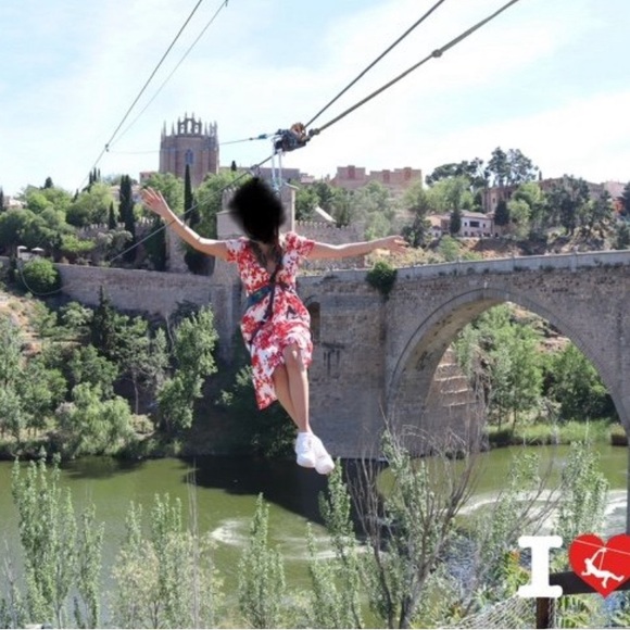 & other stories linen midi wrap dress - Picture 4 of 5